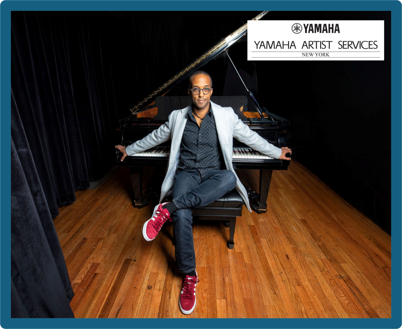 Pianist Kevin Harris is a YAMAHA Jazz Pianist